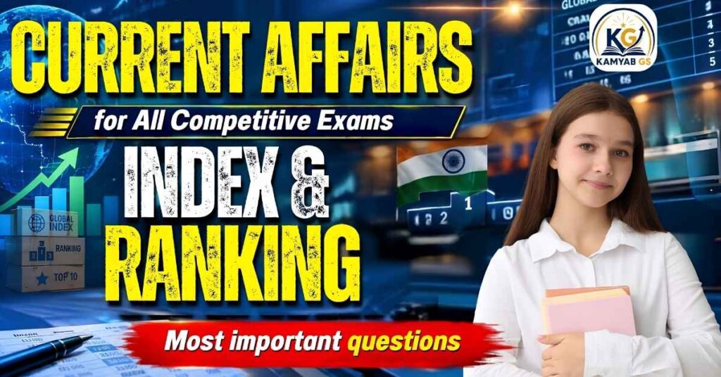 Important Index And Ranking 2026 Current Affairs